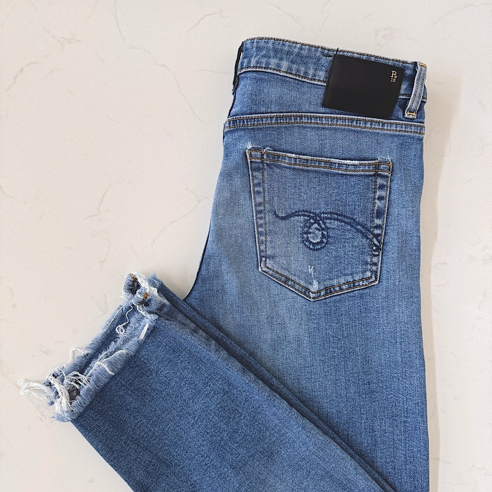 R13 Straight Boy Jeans, 27